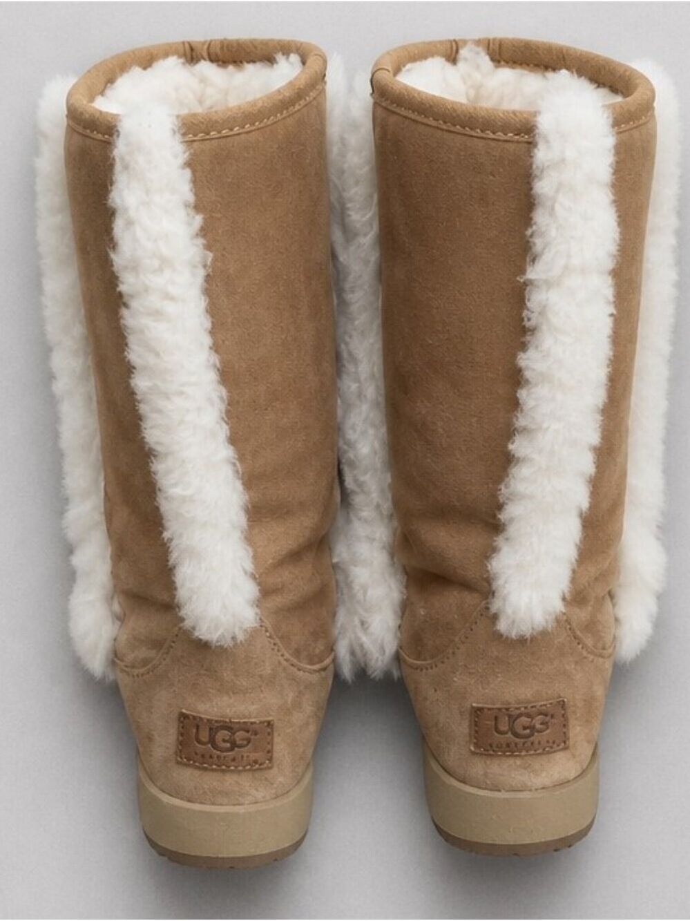 UGG Women's Chestnut Shearling-Lined Suede Boots